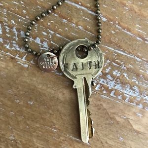 The Giving Key necklace